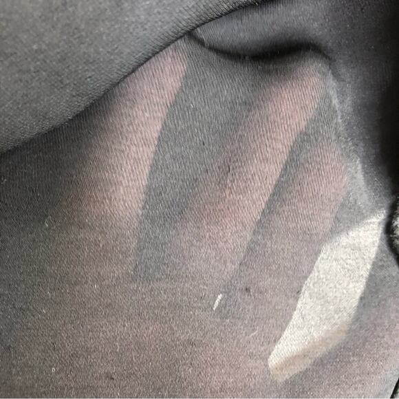 Anthropologie Dolan black burnout sheer button down top size Medium - Picture 4 of 14